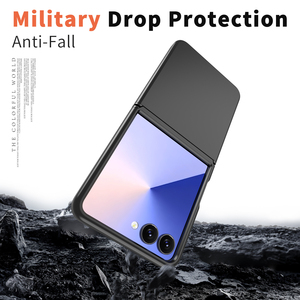 Custodia di Lusso in PC Monocolore per Samsung Galaxy Z Fold Flip 8 con Protezione Fotocamera - Product Image 3