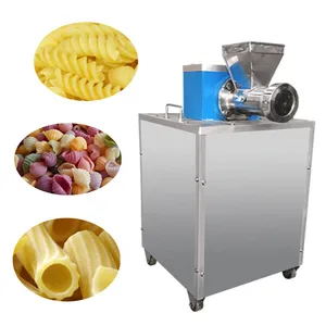 Commerciële Spaghetti Bucatini Tagliatelle Fusilli Macaroni Lasagne Penne Pasta Extruder Machine Voor Verkoop