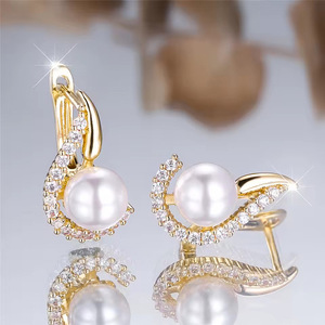 Orecchini curvi da donna, design classico ad arco, accessori per l'orecchio da indossare tutti i giorni - Product Image 3