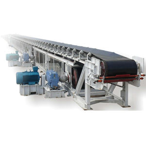 Petite bande transporteuse portable à moteur <span class=keywords><strong>électrique</strong></span> à laçage ptfe incliné pour sable et gravier - Product Image 6