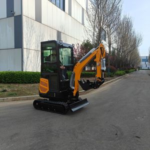 Miniexcavadora de 18 toneladas con motor diésel/gasolina para uso en granjas, huertos y construcción. - Product Image 2