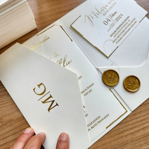 Carte de vœux de luxe personnalisée en petite quantité, en papier couché, 3D pop-up, découpée au laser, écologique, pour mariage, anniversaire, Saint-Valentin - Product Image 5