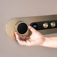 Fabricant Grossiste OEM ODM Ensemble de douche mural thermostatique intelligent numérique avec système de robinetterie et jet de pluie encastré