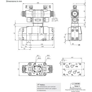 Válvula Direccional Hidráulica Rexroth 4WEH16J7X 260 Bar Control Electrohidráulico Para Uso Industrial - Product Image 2