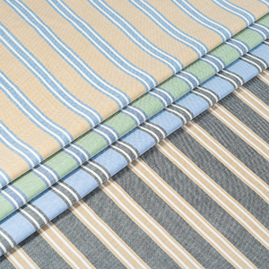 <span class=keywords><strong>Tissu</strong></span> de Chemise en Coton CVC/TC Rayé Teint Fil - Product Image 5