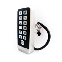 Coque métallique RFID YL376 avec clavier 125KHz lecteur WG26/34 porte d'accès