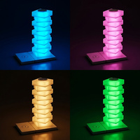 Lampe de bureau LED avec protection oculaire et porte-stylo, luminosité réglable, lampe d'étude pour étudiants, chambre d'enfants et école avec USB