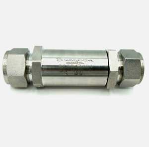 Válvula de Retención de Elevación de Acero Inoxidable 316 Serie C SS-12C-1 (Presión Fija de Ruptura) - Product Image 2