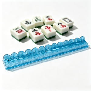 Wholesale Luxury 20 Inch Transparent Acrylic American Mahjong Pusher <b>Rack</b> Holder Game Accessories - Product Image 1
