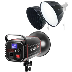 300W LED Light Studio video chụp ảnh 3200-5500K nhiếp ảnh COB ánh sáng điều khiển từ xa liên tục vỏ kim loại đèn chiếu sáng - Product Image 1