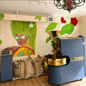 Service de personnalisation du logo, torréfacteur à café à gaz semi-automatique, 1 kg-6 kg, machine à torréfier le café domestique - Product Image 3