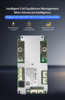 JBD DH04SA01 3S 4S 12V Smart BMS 20A 30A 50A 80A 100A Módulo de Protección de Batería LiFePO4 Li-ion PCB Conexión en Serie UART RS485 CAN