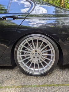 Jantes de voiture Xinlin Flow Forming noires pour BMW <span class=keywords><strong>E46</strong></span> E92 M2 M3 M4 <span class=keywords><strong>Hamann</strong></span> 19 20 21 22 pouces 5X112 5X120 échelonnées - Product Image 6