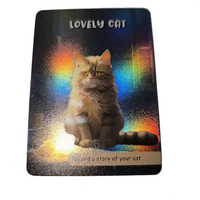 Fabricant de cartes professionnel personnaliser Animation hologramme anglais espagnol cartes de jeu dessins personnalisés imprimés personnalisés