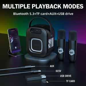 ओनिकुमा L7 पोर्टेबल ऑडियो एकीकृत स्पीकर हाई-एंड छोटे घर के टीवी कराओके पेशेवर गायन - Product Image 4