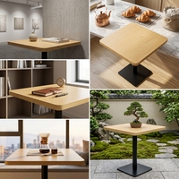 Moderne Esstisch- und Stuhlsets für Fast-Food-Restaurants, Cafés & Bars - Verstellbar, Platzsparend, Abnehmbar