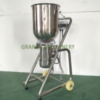 Machine à Mélanger les Fruits et la Glace 30L, Prix Usine, pour Smoothies, Milkshakes et Pâte de Haricot Mungo, Moteur à Composant Principal