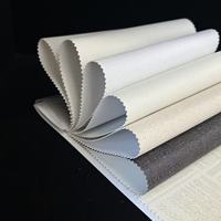Tissu pour stores enrouleurs semi-occultants à surface mate fine, plusieurs choix de couleurs neutres pour la fabrication de stores enrouleurs pour fenêtres
