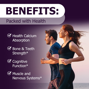 Gomitas de Calcio, Magnesio y Zinc de Marca Privada OEM con Mezcla Patentada que Favorecen la Salud de Huesos y Dientes y la Función Cognitiva - Product Image 3