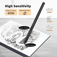 Bouton de gomme haute sensibilité en gros 4096 pression avec stylet tactile pour tablette numérique pour Samsung Wacom Pen