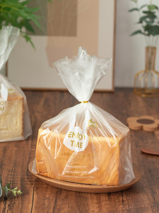Micro đục lỗ bánh mì túi phân hủy sinh học & compostable cellophane <span class=keywords><strong>wicket</strong></span> cấp thực phẩm bên miếng vải hình tam giác OPP Túi CPP nhựa - Product Image 6