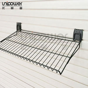 Étagère à vin murale en acier inoxydable 370x760x150mm pour cuisine ou bar - Product Image 5