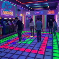 Jeu électronique Pixel Floor Active Game pour arcade commerciale, divertissement pour enfants, entraînement aux réflexes et aux compétences, puzzle, boutique