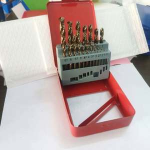 Ensemble de forets REALMAX 1-6,5 mm, gros micro-forets ronds droits, 13 19 25 pièces, cobalt entièrement rectifié, foret hélicoïdal à 135 degrés, ensemble de forets en acier rapide au cobalt - Product Image 4