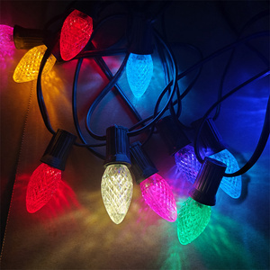 Thương mại cấp trang bị thêm SMD bóng đèn mặt <span class=keywords><strong>LED</strong></span> C7 đèn giáng sinh bóng đèn màu xanh lá cây cho kỳ nghỉ ngoài trời trang trí - Product Image 6
