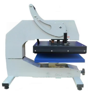 New Manual High Pressure Rotary Sublimation T-shirt Garment Heat Press <b>Machine</b> <b>Label</b> <b>Printing</b> and Stenciling - Product Image 2