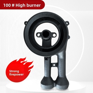 Modèle <span class=keywords><strong>Starfield</strong></span> 100 sur mesure # Brûleur en fonte sur pied pour cuisinière à gaz GPL, 1 brûleur, usage domestique, encastrable - Product Image 3