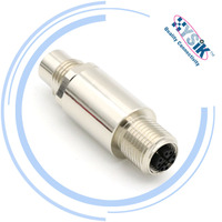 Conector Circular Impermeable M12, Conector de Ensamblaje de 4, 5 y 8 Pines para Sensor de Automatización
