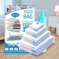 Sacs de rangement sous vide avec pompe manuelle pour vêtements - Sacs de compression pour économiser de l'espace pour le rangement à domicile