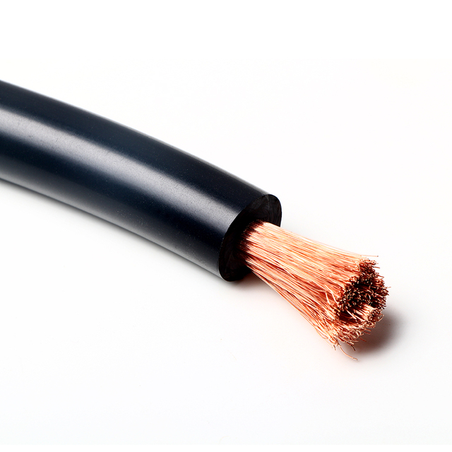 Hot Sale 0.5 0.7mm 4mm 6mm 25mm Single Core Soft Conductor Welding Battery Cable