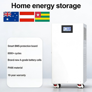 Sistema de Almacenamiento de Energía Solar Doméstico Todo en Uno, Apilable, con Batería de Litio de 10-20 KW/H, IP65, CAN, 51.2V, 200/280 Amperios-Hora - Product Image 3