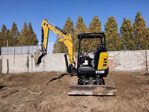 Mini-excavatrice de 2 tonnes Sany Sy26u avec chenilles en caoutchouc, excavatrice Sany SY26U à vendre - Product Image 4