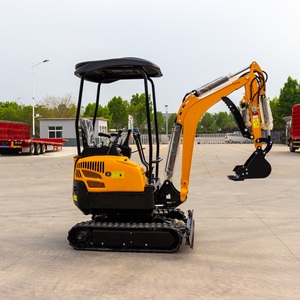 Mini Excavadora de 1.8 Toneladas, Tipo Oruga, Excavadora Hidráulica Pequeña, Envío Gratuito, Precio Bajo en Oferta - Product Image 1