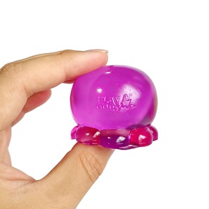 ของเล่นบีบฟองสบู่รูปปลาหมึกใส บีบสิวคลายเครียด - Product Image 2