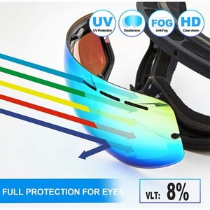 Gafas de Esquí Sin Marco de Doble Capa Antivaho y Antipolvo, en Oferta - Product Image 3