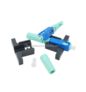 Conector Rápido de Fibra Óptica SC APC Simplex Core con Certificación CE para Terminación de Campo de Cable de Fibra Óptica FTTH - Product Image 4