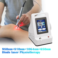 Láser de Alta Potencia con Certificación CE para Eliminación de Hongos en las Uñas, Venas Vasculares, Verrugas, Máquina Láser de Diodo para Podología 1064nm 30W 40W 60W