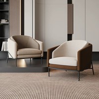Canapé de salon de luxe au design nordique moderne avec certification CE européenne, idéal pour hôtels, appartements et bars familiaux