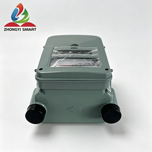 มิเตอร์แก๊สแบบไดอะแฟรม/เบลโลว์ รุ่น G1.6 ยี่ห้อ ZHONGYI สำหรับใช้ในประเทศ ระบบ NB-IOT ตัวเรือนอะลูมิเนียม อ่านค่าระยะไกลแบบไร้สาย รองรับการชำระเงินแบบเติมเงิน OBM - Product Image 3