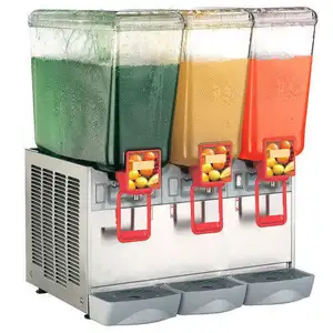 Grinder-Dispenser-Mesin Juicer-Bagian Mixer Komersial 50L Kaca Minuman Jus Dispenser
