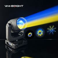 Projecteur de scène à tête mobile 380W Prism King Beam Spot, multi-prismes avec DMX512 et LED blanc + 13 couleurs pour discothèques, DJ, mariages et événements
