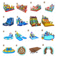 NOVA Innovation Nouveau toboggan géant gonflable d'extérieur pour parc aquatique, jeux d'obstacles, accessoires, équipement, prix, toboggan pour piscine