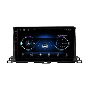 Android system 9" 8 core 2+32G For Toyota Highlander Kluger 3 XU50 2013-2019 GPS Navigation Car DVD player