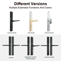 Liliwise - Vente flash - Serrure de porte biométrique réglable - Cerraduras électroniques - Serrure d'entrée sans clé Airbnb - Serrure intelligente pour porte en aluminium