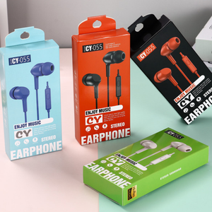 Auriculares intrauditivos originales con micrófono remoto, venta al por mayor de fábrica, para Samsung, OPPO, manos libres - Product Image 1