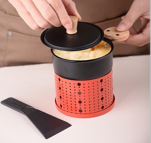 Mini poêle antiadhésive à beurre et fromage en vente en gros Plaque pour barbecue style écossais Ensemble de grillades à <span class=keywords><strong>raclette</strong></span> Four à fromage <span class=keywords><strong>suisse</strong></span> portable - Product Image 1